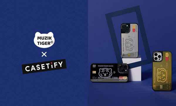 CASETiFY x MUZIKTIGER潮牌资讯 全新合作系列即将上架