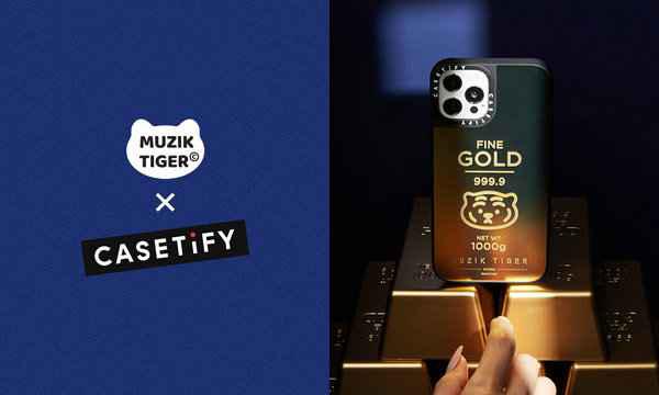 CASETiFY x MUZIKTIGER潮牌资讯 全新合作系列即将上架