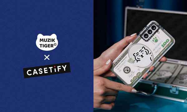 CASETiFY x MUZIKTIGER潮牌资讯 全新合作系列即将上架