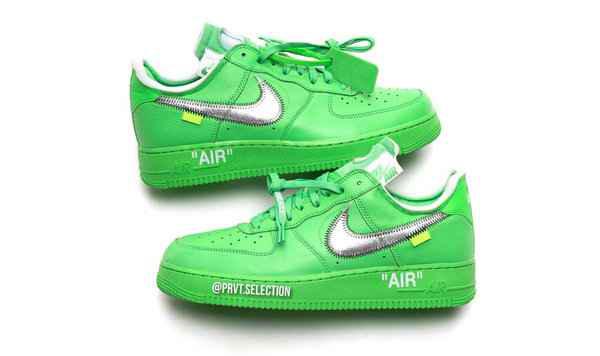 绿色艺术馆 Off-White x 耐克潮牌信息联名 AF1“Green”配色鞋款预览