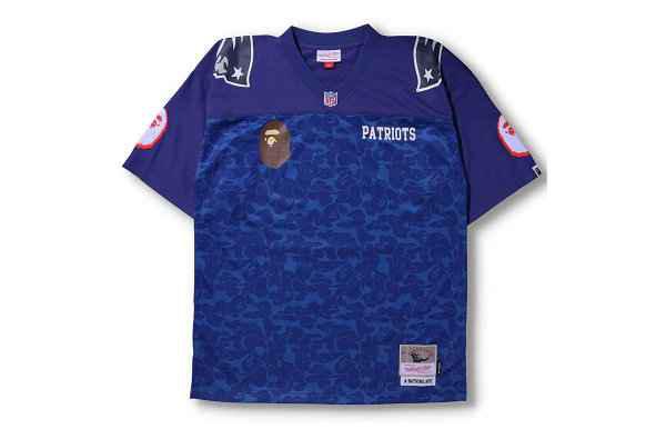 BAPE x Mitchell Ness 全新潮牌信息联名 NFL 球衣系列上架