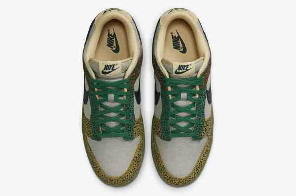 石斑纹 Dunk Low 全新“潮牌资讯Safari”配色鞋款即将发售