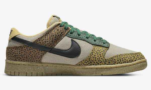 石斑纹 Dunk Low 全新“潮牌资讯Safari”配色鞋款即将发售