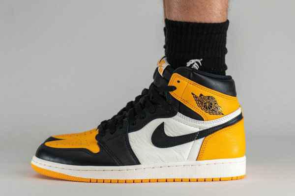 黑黄脚趾 AJ1 全新“潮牌信息Yellow Toe”配色鞋款抢先预览