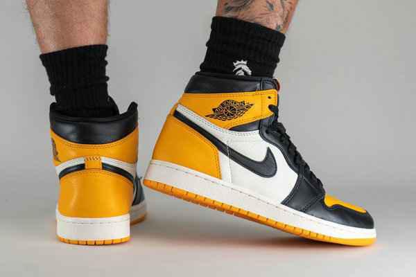 黑黄脚趾 AJ1 全新“潮牌信息Yellow Toe”配色鞋款抢先预览