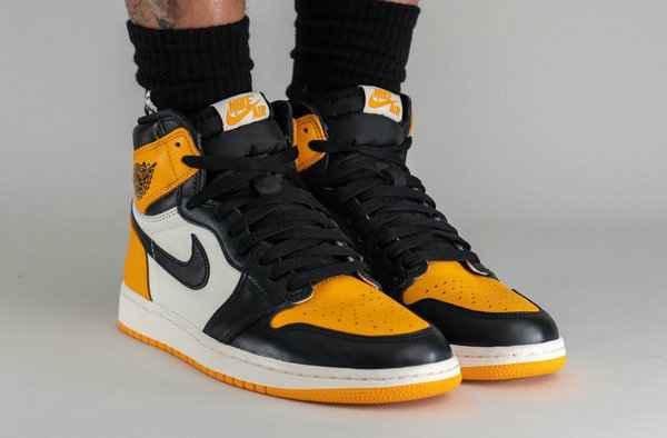 黑黄脚趾 AJ1 全新“潮牌信息Yellow Toe”配色鞋款抢先预览