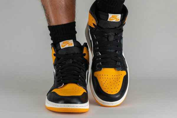 黑黄脚趾 AJ1 全新“潮牌信息Yellow Toe”配色鞋款抢先预览