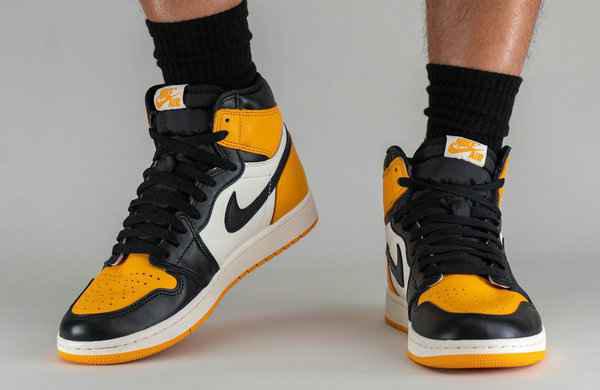 黑黄脚趾 AJ1 全新“潮牌信息Yellow Toe”配色鞋款抢先预览