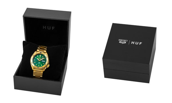 HUF x 精工 Seiko 全新联潮牌资讯名 5 Sports 腕表系列登场