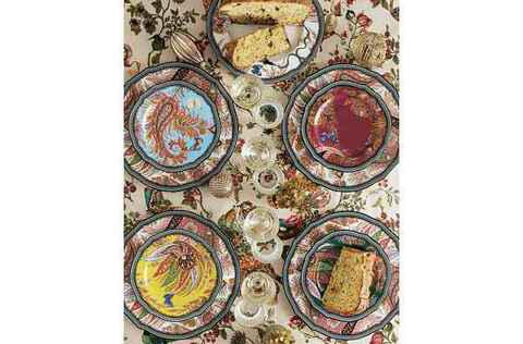 ETRO x Ginori 全新联名“潮牌信息Boho Butterfly”餐具系列开售