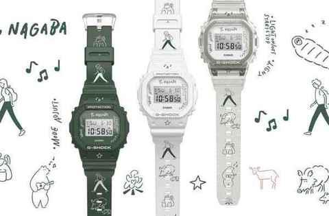 卡西欧 G-Shock x 长场雄全新潮牌信息联名“DWE-5610YU”腕表系列出炉
