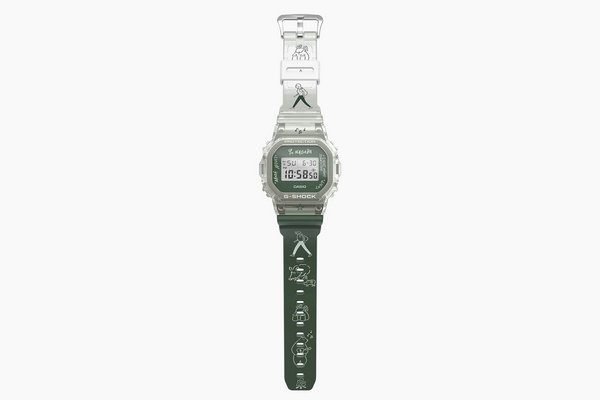 卡西欧 G-Shock x 长场雄全新潮牌信息联名“DWE-5610YU”腕表系列出炉