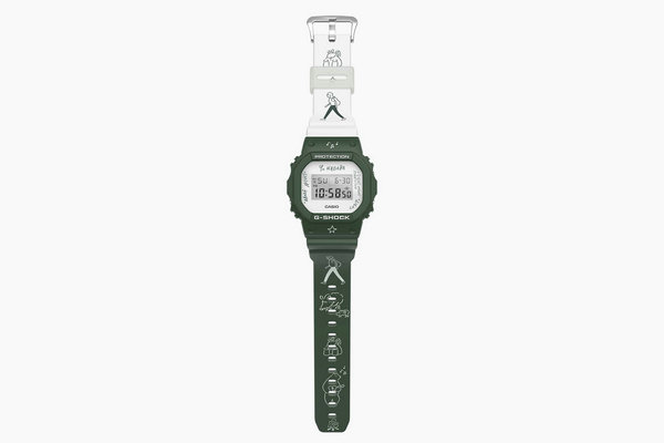 卡西欧 G-Shock x 长场雄全新潮牌信息联名“DWE-5610YU”腕表系列出炉