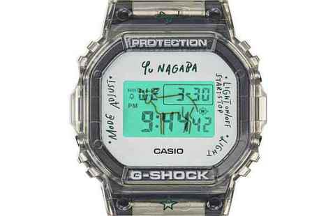 卡西欧 G-Shock x 长场雄全新潮牌信息联名“DWE-5610YU”腕表系列出炉