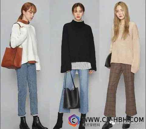 秋冬40套服装搭潮牌信息配图，照着穿就OK