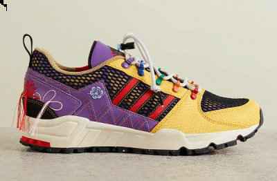 阿迪达斯 x Sean Wothers潮牌网店poon 全新联名 EQT’93 鞋款上架