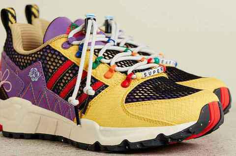 阿迪达斯 x Sean Wothers潮牌网店poon 全新联名 EQT’93 鞋款上架