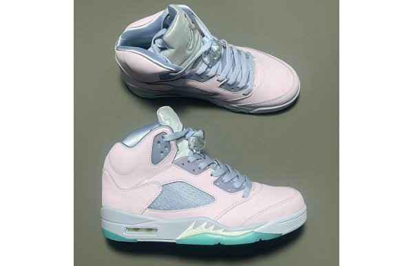 日前 Jordan Brand 全新打造的潮牌资讯 AJ5 也迎来了全新“Easter”主题配色