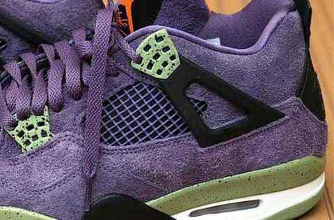  小丑 AJ4 全新“Cany潮牌网店on Purple”配色鞋款 每双 $220（小丑 AJ4 全新“Canyon Purple”配色鞋款谍照曝光）
