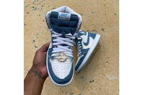 美乐淘潮潮牌网店牌汇获悉（丹宁 AJ1 全新“Denim”配色鞋款释出，金色鞋带扣超华丽！）