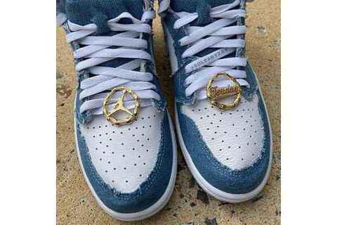  美乐淘潮潮牌网店牌汇获悉（丹宁 AJ1 全新“Denim”配色鞋款释出，金色鞋带扣超华丽！）