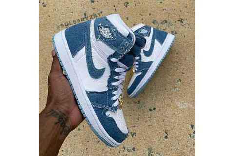  美乐淘潮潮牌网店牌汇获悉（丹宁 AJ1 全新“Denim”配色鞋款释出，金色鞋带扣超华丽！）