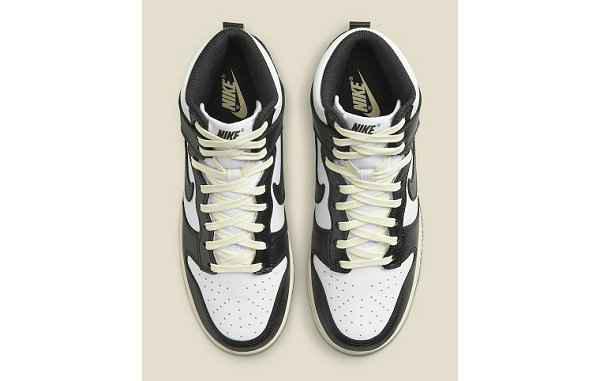 这款 Nike Dunk Hi 以“潮牌Vintage Black”为配色基础（Nike Dunk Hi 全新“Vintage Black”配色鞋款公布）