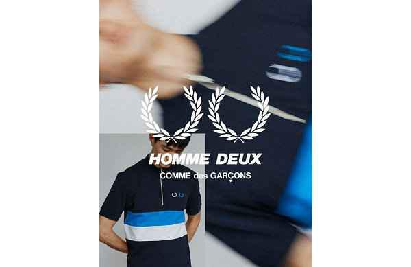这一次官方邀请到 CDG HOM潮牌信息ME DEUX 支线一同缔造了多款 Polo 设计（CDG HOMME DEUX x Fred Perry 全新联名 Polo 系列亮相）