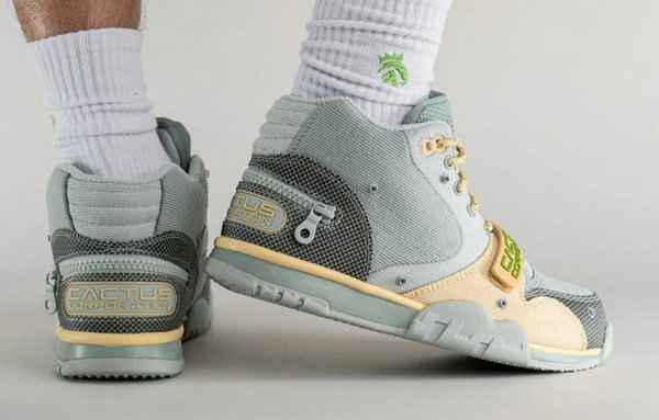  Travis Scott x Air Trainer 1 全新联潮牌名鞋款 目前仍然没有详尽的发售信息（Travis Scott x Air Trainer 1 全新联名鞋款上脚图赏析）