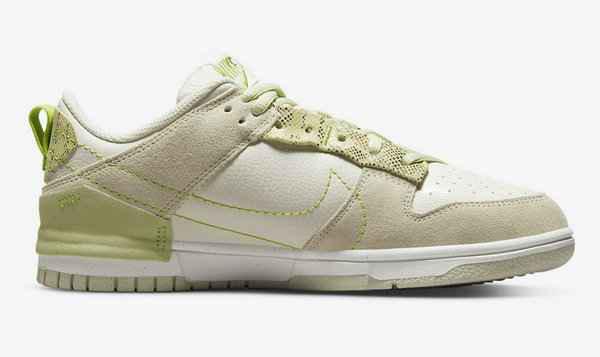 近来又有两潮牌品牌款新色公布（Nike Dunk Low Disrupt 鞋款全新蓝白、蛇纹配色即将来袭）