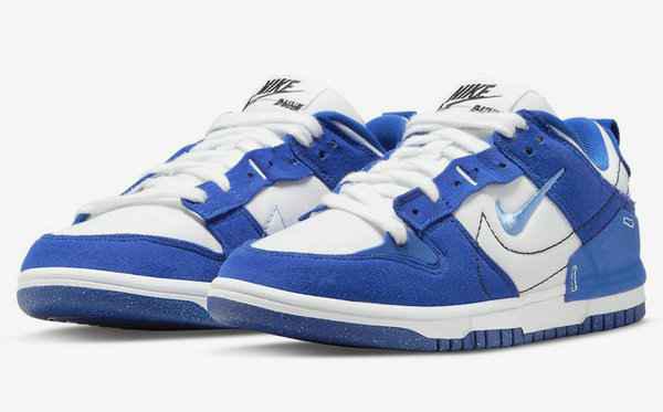 近来又有两潮牌品牌款新色公布（Nike Dunk Low Disrupt 鞋款全新蓝白、蛇纹配色即将来袭）