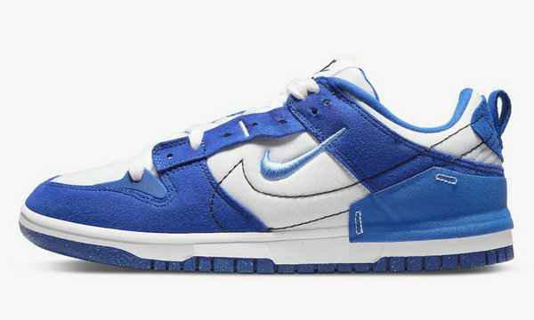 近来又有两潮牌品牌款新色公布（Nike Dunk Low Disrupt 鞋款全新蓝白、蛇纹配色即将来袭）