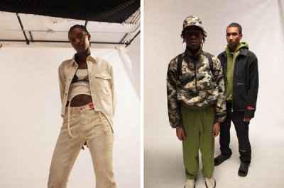 同时标签式的工业风潮牌网格字母条码也十分显眼（Heron Preston 2022 春夏系列 Lookbook 赏析）