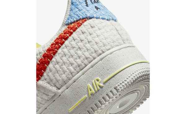 带有 Move to Zero 风车潮牌网店图案的鞋垫也十分别致（Nike Air Force 1 全新“Hemp”配色鞋款曝光，全针织工艺）