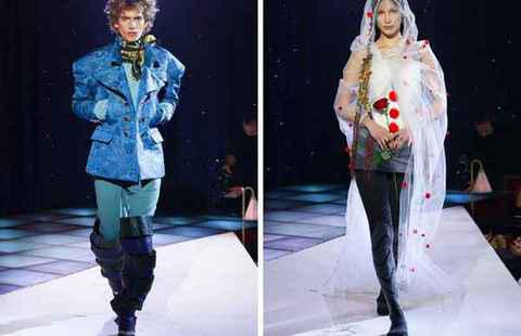 另外带有光泽的绸缎与亮丝面料的应用也值得玩潮牌品牌味！ Vivienne Westwood 2022 秋冬系列 或将在今年年中左右正式入场（Vivienne Westwood 2022 秋冬系列抢先预览~）
