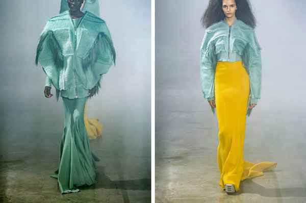 同时也是个外套潮牌信息存在感强烈的季节（Rick Owens 2022 秋季成衣系列亮相秀场）
