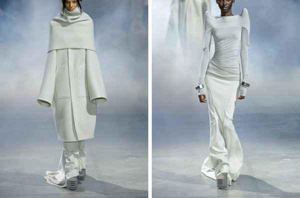 同时也是个外套潮牌信息存在感强烈的季节（Rick Owens 2022 秋季成衣系列亮相秀场）