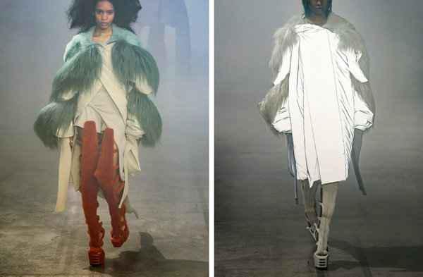 同时也是个外套潮牌信息存在感强烈的季节（Rick Owens 2022 秋季成衣系列亮相秀场）