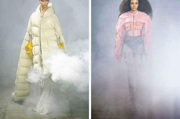 同时也是个外套潮牌信息存在感强烈的季节（Rick Owens 2022 秋季成衣系列亮相秀场）