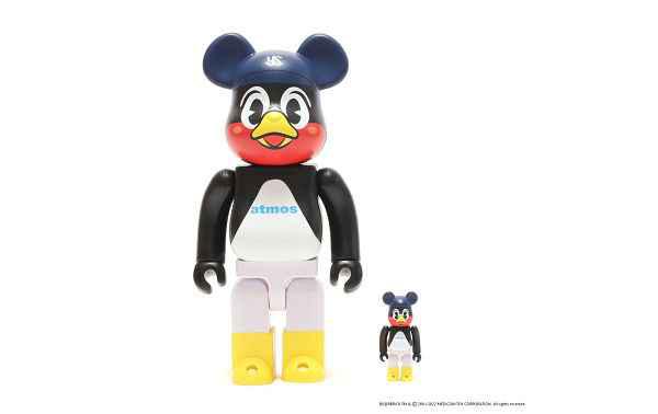 atmos x Tokyo Yakult Swallochaopai.com潮牌汇店ws 全新联名 BE@RBRICK 玩偶公布（atmos x Tokyo Yakult Swallows 全新联名 BE@RBRICK 玩偶公布）