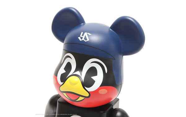 atmos x Tokyo Yakult Swallochaopai.com潮牌汇店ws 全新联名 BE@RBRICK 玩偶公布（atmos x Tokyo Yakult Swallows 全新联名 BE@RBRICK 玩偶公布）