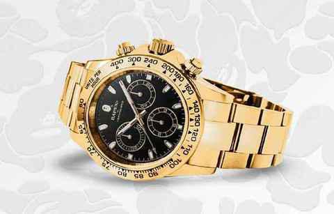 请关注 BAPE 品潮牌品牌牌官网及网店 （BAPE 全新“TYPE 4 BAPEX”腕表系列上市，3 色可选）