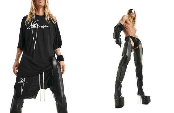  chaopai.com潮潮牌牌汇获悉（Rick Owens x 冠军 2022 春夏合作系列即将发售）