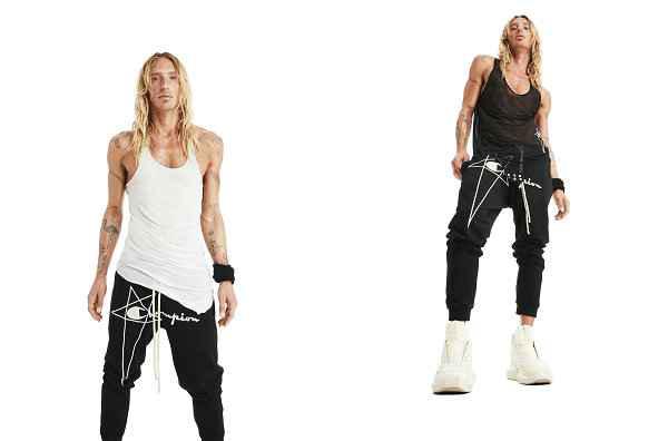  chaopai.com潮潮牌牌汇获悉（Rick Owens x 冠军 2022 春夏合作系列即将发售）