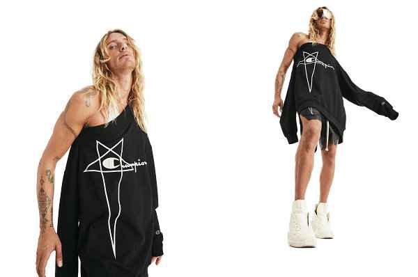  chaopai.com潮潮牌牌汇获悉（Rick Owens x 冠军 2022 春夏合作系列即将发售）