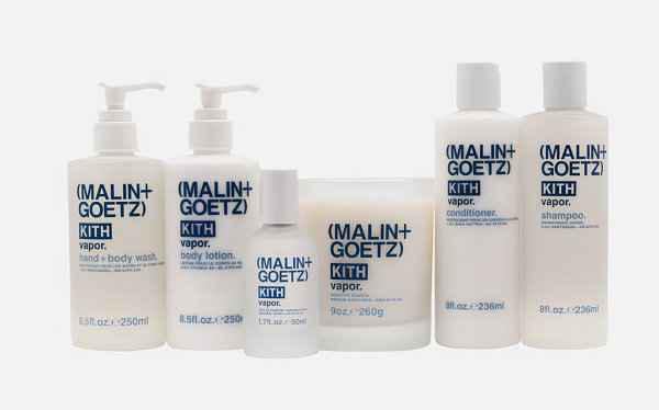 日前双方最新一季潮牌信息联名设计也正式入场（KITH x MALIN+GOETZ 2022 全新联乘系列开售）