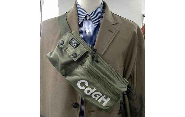 近来日本国民包袋 PORTER 与潮牌商城 COMME des GARÇONS HOMME 的联名也被曝光（PORTER x CDG HOMME 全新联名手袋系列抢先预览）