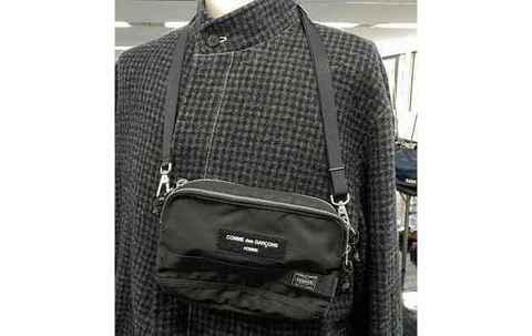 近来日本国民包袋 PORTER 与潮牌商城 COMME des GARÇONS HOMME 的联名也被曝光（PORTER x CDG HOMME 全新联名手袋系列抢先预览）