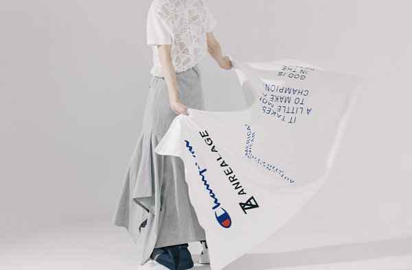 冠军 log潮牌资讯o 贯穿始终（冠军 x ANREALAGE 森永邦彦全新联乘系列即将登场）