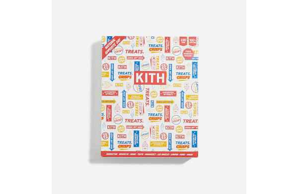 同时又融入了自家标志潮牌性的 4 款冰淇淋图案一同出镜（KITH Treats 全新“Opposite Day”系列亮相，十分玩趣）